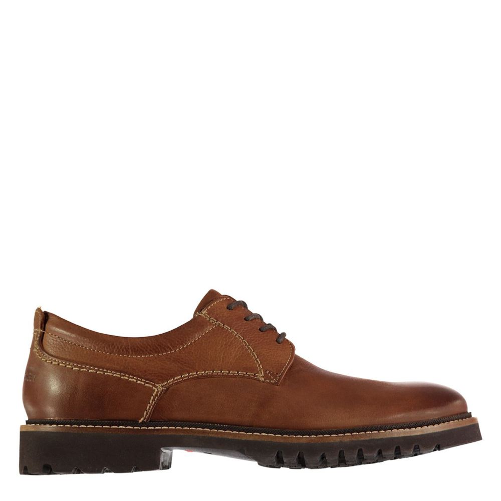 Rockport March - Mens Dress Shoes - Brown - NZ (LUA-286197)